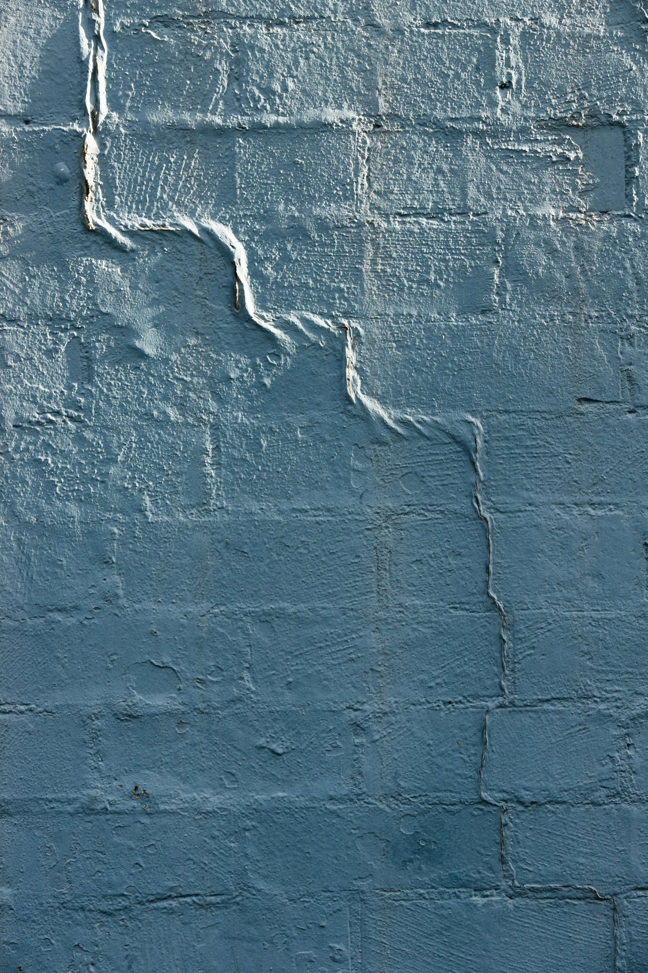 External brick detail showing movement